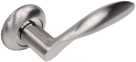 Дверная ручка CdeB "Прима" 045-70 SN/NP матовый никель / полированный хром