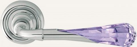 Дверная ручка LINEA CALI "GEMMA" 1120 RO 103 CR хром глянцевый