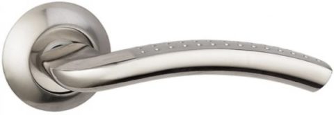 Дверная ручка BUSSARE PRATICO A-09-10 CHROME/S.CHROME Хром/хром матовый