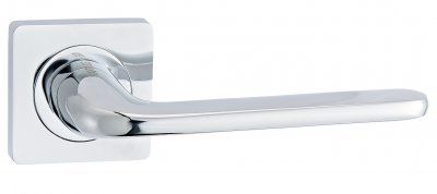 Дверная ручка Vantage V13 на квадратной розетке CP хром