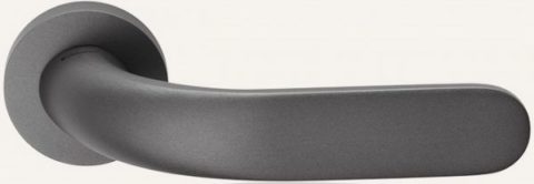 Дверная ручка LINEA CALI "POINT" 1595 RO 23 AS графит