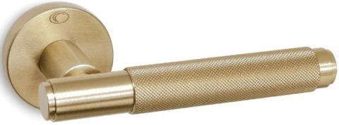 Дверная ручка Convex 1745R матовое золото