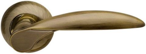 Дверная ручка ARMADILLO "Diona LD20-1" AB/GP-7 бронза / золото