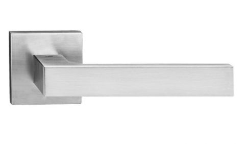 Дверная ручка Tupai Square 2275 Q матовый хром (96)