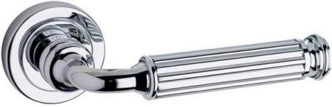 Дверная ручка Pasini 3231 METEOR на круглой розетке CROMO хром