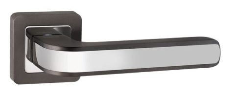 Дверная ручка PUNTO "NOVA QR" GR/CP-23 графит / хром