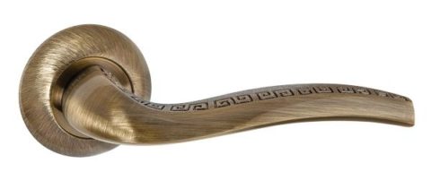 Дверная ручка PUNTO "GERION TL/HD" ABG-6 зеленая бронза