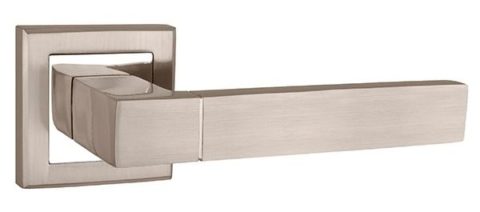 Дверная ручка PUNTO "STYLE QL" SN/CP-3 матовый никель / хром