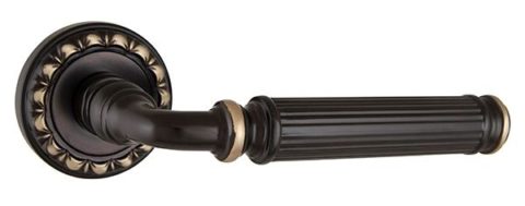 Дверная ручка PUNTO "BELLAGIO MT" OBL-20 античный черный