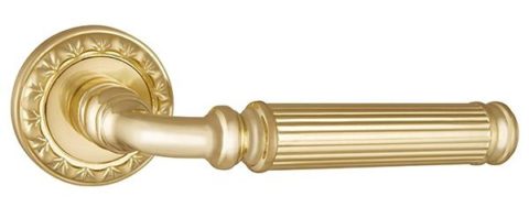 Дверная ручка PUNTO "BELLAGIO MT" SG/GP-4 матовое золото / золото