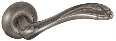 Дверная ручка PUNTO "LORENA ZR" OS-9 античное серебро