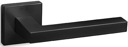 Дверная ручка Convex 865R матовый черный