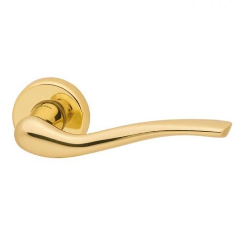 Ручка дверная на круглой розетке MANDELLI S71 SOPHI S71 03 золото
