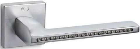 Дверная ручка Convex 1125R матовый хром