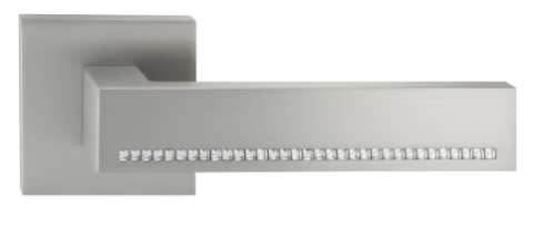 Дверная ручка на квадратном основании ORO&ORO 920-13 SN никель матовый