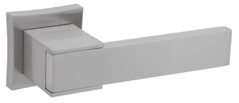 Дверная ручка на квадратном основании ORO&ORO 924-13 SN никель матовый