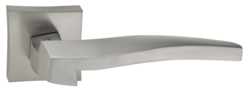 Дверная ручка на квадратном основании ORO&ORO 926-13 SN никель матовый