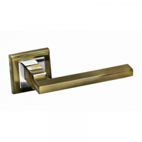 Дверная ручка на квадратной розетке PALIDORE А-220 АВ бронза