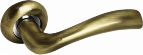 Дверная ручка на круглой розетке PALIDORE A-60 AB бронза