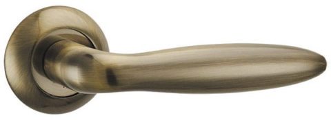 Дверная ручка PUNTO "BASIS TL" ABG-6 зеленая бронза