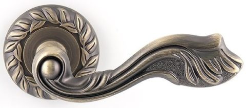 Дверная ручка PALLADIUM Brillante (Бриллиант) MAB матовая античная бронза