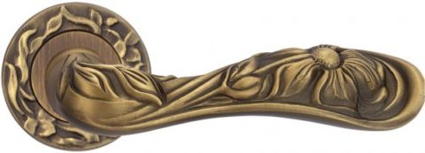 Дверная ручка LINEA CALI "ARTE" 1165 RO 113 PM платина матовая