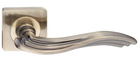 Дверная ручка RENZ "Джулия" DH 58-02 AB античная бронза