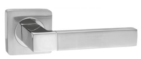 Дверная ручка RENZ "Милан" DH 51-02 CP хром