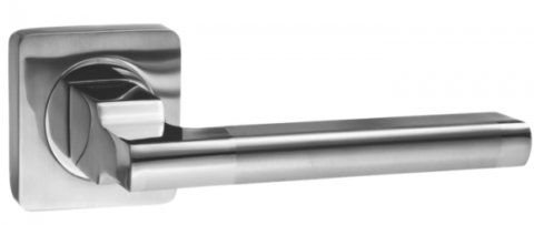 Дверная ручка RENZ "Рим" DH 53-02 CP хром