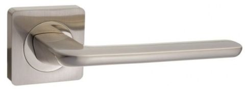 Дверная ручка RENZ на квадратной розетке "ЛАНА" DH 95-02 SN никель матовый