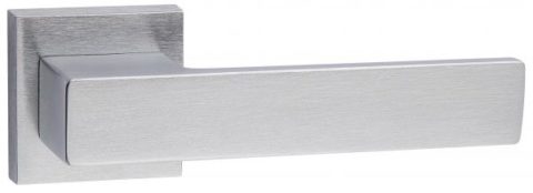 Fimet ELLE 132C/201 дверная ручка на квадратной розетке, цвет матовый хром F05