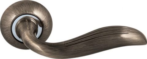 Ручка дверная Emma (Эмма) AB бронза