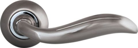 Ручка дверная Emma (Эмма) SN матовый никель