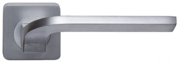 Дверная ручка Rossi LD 222-F21 "ENJOY" CS матовый хром