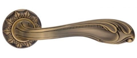 Дверная ручка RENZ "Фабриано" DH 64-10 CF кофе