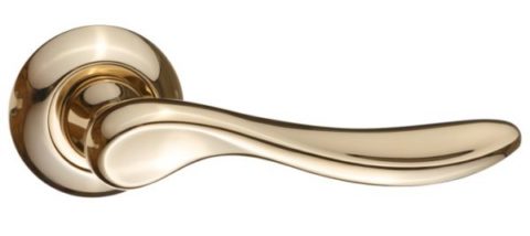Дверная ручка RENZ "Фелиса" DH 430-08 DGP темное золото