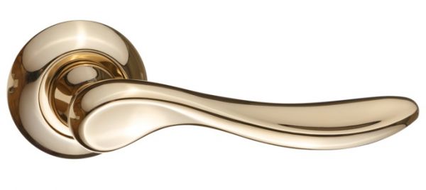 Дверная ручка RENZ "Фелиса" DH 430-08 DGP темное золото