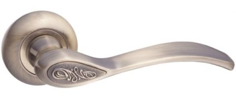 Дверная ручка RENZ "Флория" DH 17-08 AB античная бронза