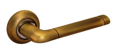 Дверная ручка на круглой розетке PALIDORE 47CF кофе