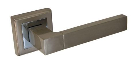 Дверная ручка на квадратной розетке PALIDORE A-202 HH белый никель