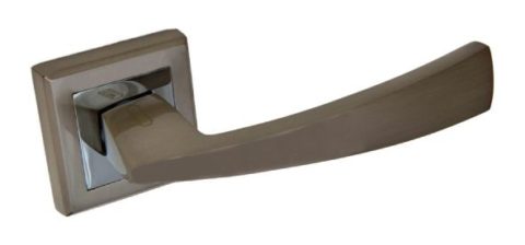 Дверная ручка на квадратной розетке PALIDORE A-207 HH белый никель