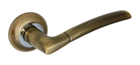 Дверная ручка на круглой розетке PALIDORE A-55 BB бронза