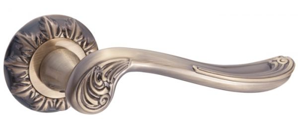 Дверная ручка RENZ "Глория" DH 61-10 AB Бронза аничная