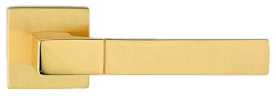 Дверная ручка LINEA CALI "THAIS" 1155 RO 019 на квадратной розетке OT латунь глянцевая