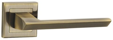 Дверная ручка PUNTO "BLADE QL" ABG-6 зеленая бронза