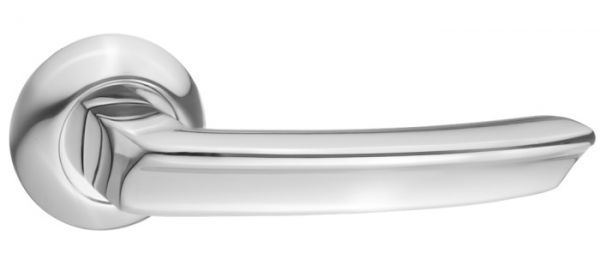 Дверная ручка RENZ "Лучиана" DH 85-08 CP хром блестящий