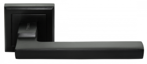 Ручка дверная на квадратном основании MORELLI DIY MH-35 BL-S черный