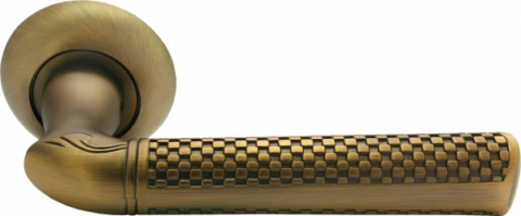 Ручка дверная на круглом основании MORELLI MH-30 COF кофе