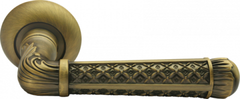 Ручка дверная на круглом основании MORELLI MH-32 COF кофе