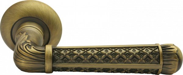 Ручка дверная на круглом основании MORELLI MH-32 COF кофе